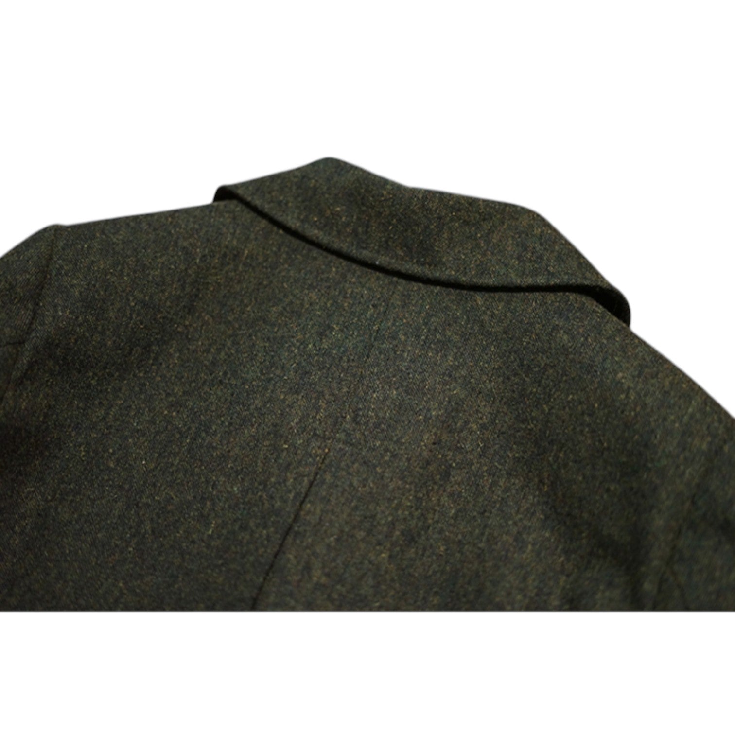 Archer & Vaughn™ Long Wool Overcoat – Double-Breasted Military Polo Coat for Men