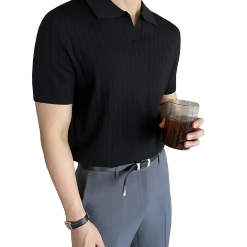 Knit Polo Shirt