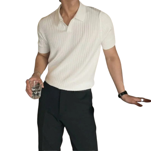 Knit Polo Shirt