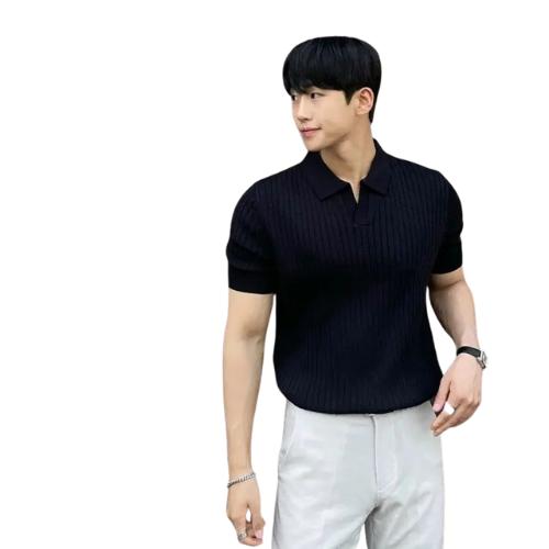 Knit Polo Shirt