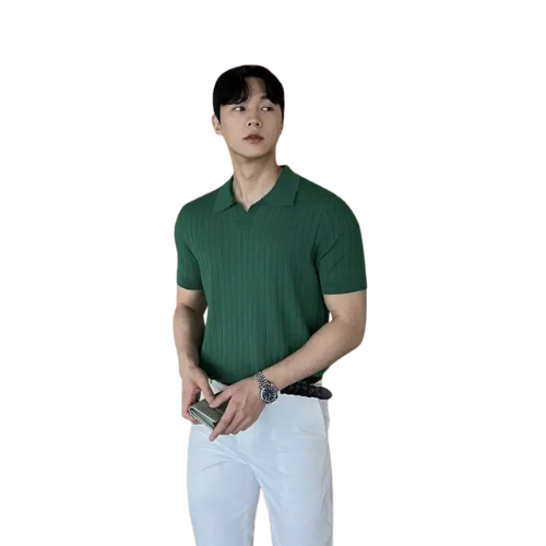 Knit Polo Shirt