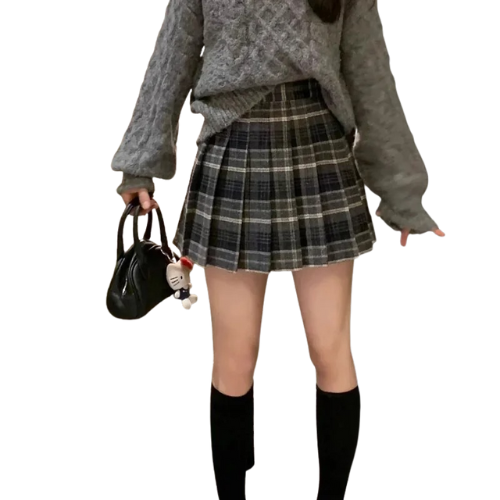 Heritage Plaid Pleated Skirt